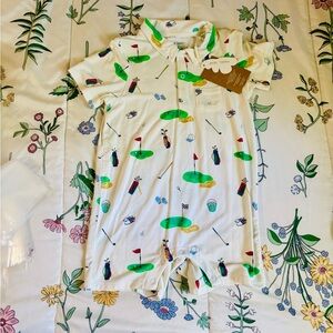 Angel dear golf romper 18/24